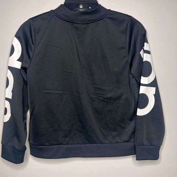 Boys Adidas Full Zip Up Track Jacket Adidas on Sleeve Size Youth Medium 10/12 - Picture 8 of 9